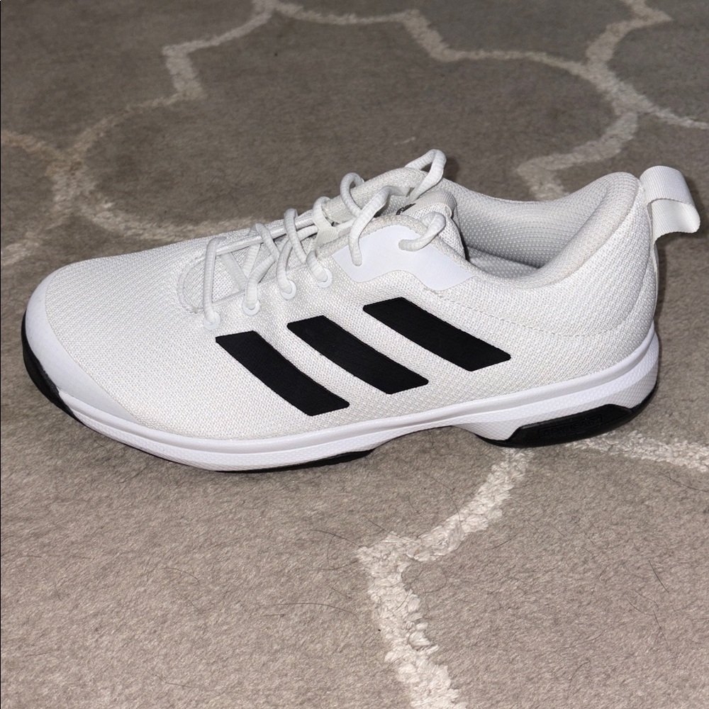 NWOT Adidas Game Spec white & black sneaker athletic tennis shoe FX3651 Size 9 - Picture 11 of 17